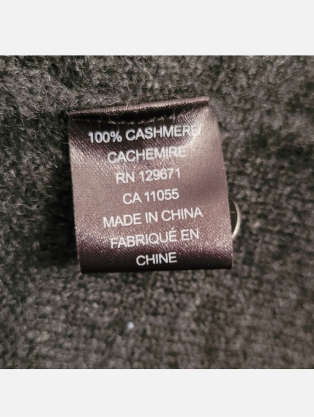 SKULL CASHMERE CLOVE DRAPE CASHMERE CARDIGAN - Picture 7 of 7